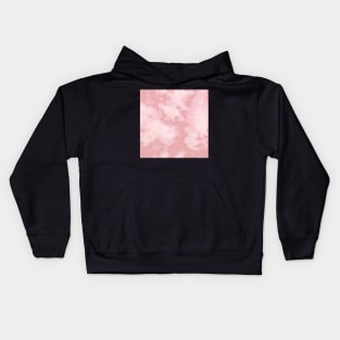 Pastel pink tie dye Kids Hoodie